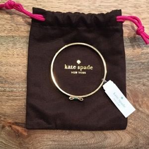 kate spade bow bangle
